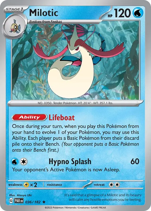 Milotic (PAR 036) - HOLO
