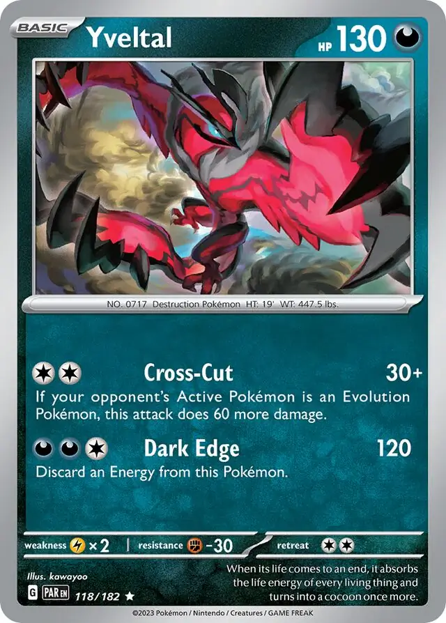 Yveltal (PAR 118) - HOLO
