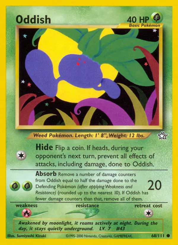 Oddish (NG 68) - POOR