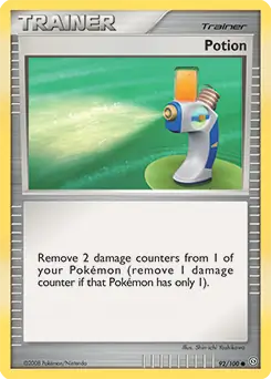 POTINO - 092/100 REVERSE HOLO - GOOD