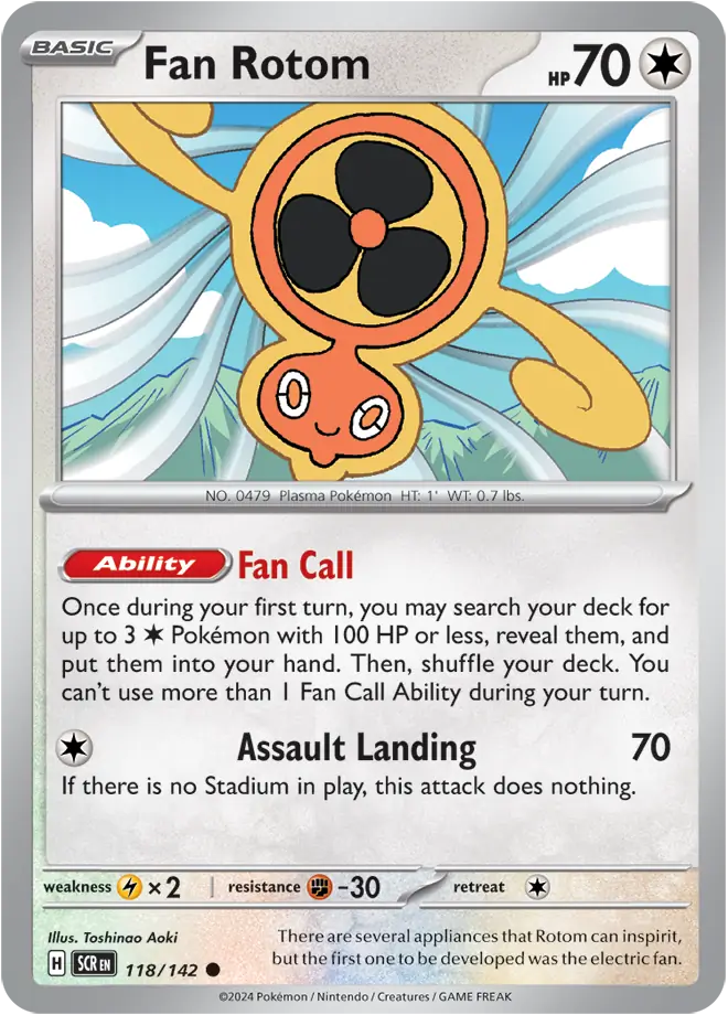 Fan Rotom (SCR 118)
