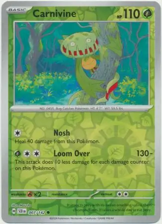 Carnivine (SCR 007) - REVERSE HOLO