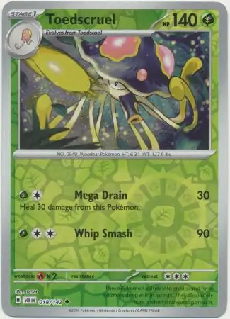 Toedscruel (SCR 018) - REVERSE HOLO