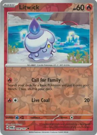 Litwick (TWM 036) - REVERSE HOLO