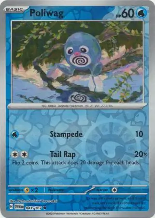 Poliwag (TWM 041) - REVERSE HOLO