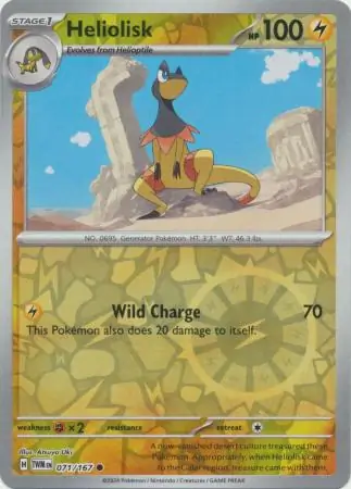 Heliolisk (TWM 071) - REVERSE HOLO