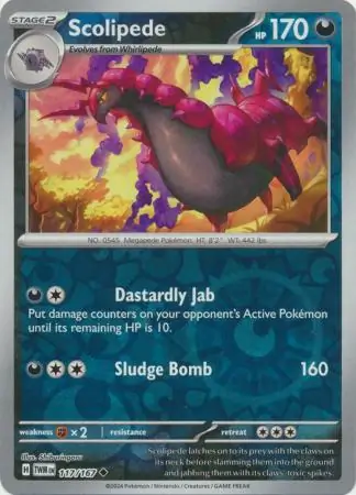 Scolipede (TWM 117) - REVERSE HOLO