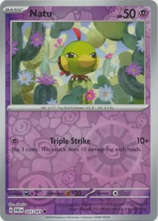 Natu (PAF 025) - REVERSE HOLO