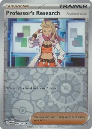Professor's Research (PAF 087) - REVERSE HOLO