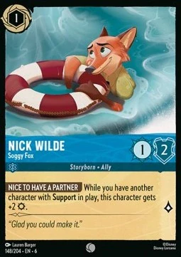 Nick Wilde - Soggy Fox