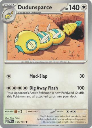 Dudunsparce (PAL 157)