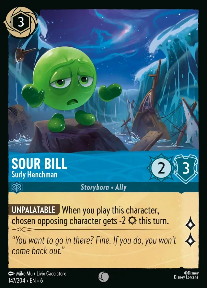 Sour Bill - Surly Henchman - foil