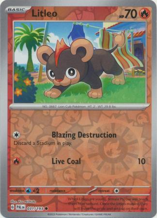 Litleo (PAL 031) - REVERSE HOLO