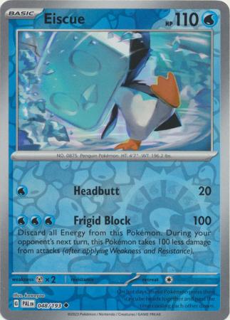 Eiscue (PAL 048) - REVERSE HOLO
