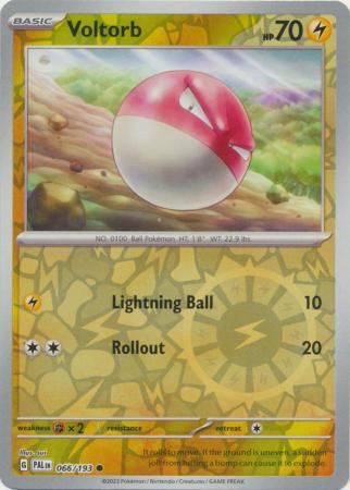 Voltorb (PAL 066) - REVERSE HOLO