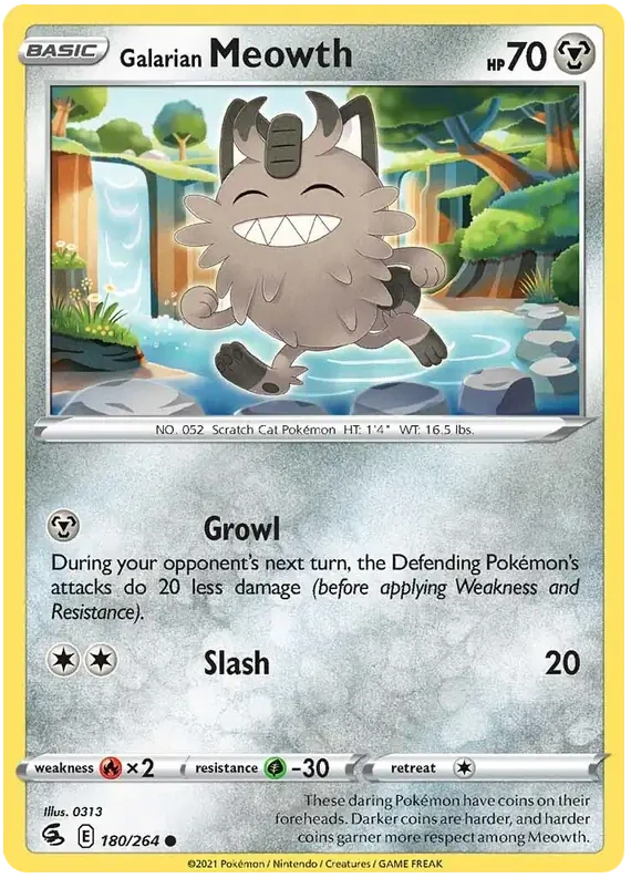 Galarian Meowth (FST 180)