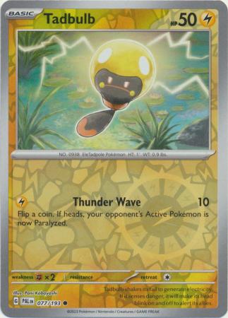 Tadbulb (PAL 077) - REVERSE HOLO