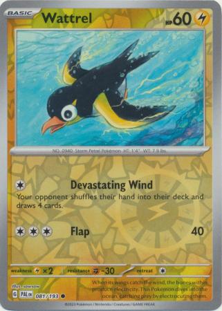 Wattrel (PAL 081) - REVERSE HOLO