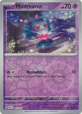 Misdreavus (PAL 087) - REVERSE HOLO