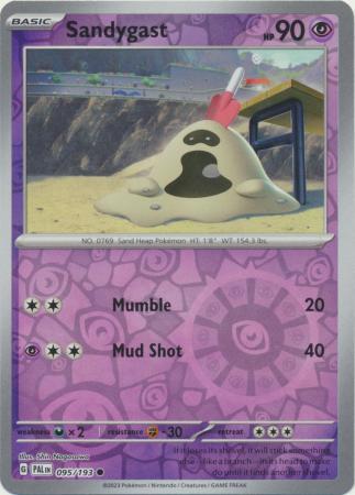 Sandygast (PAL 095) - REVERSE HOLO