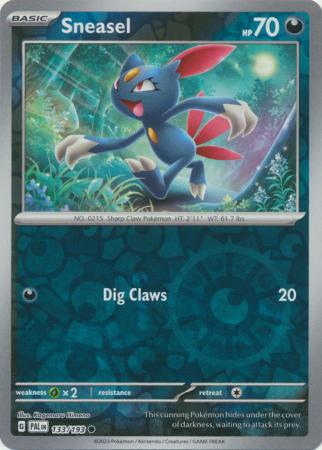 Sneasel (PAL 133) - REVERSE HOLO