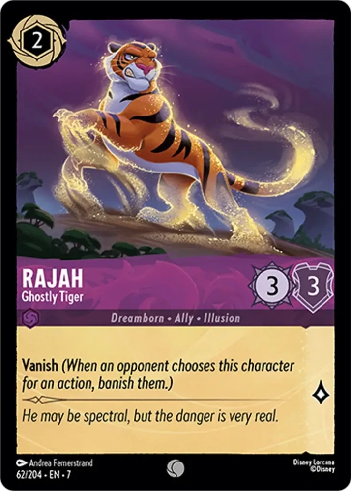 Rajah - Ghostly Tiger - foil