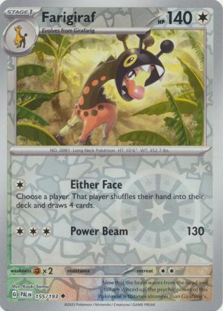 Farigiraf (PAL 155) - REVERSE HOLO