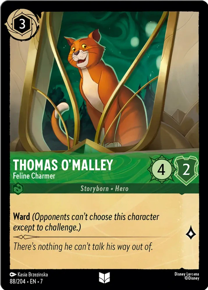Thomas O'Malley - Feline Charmer - foil