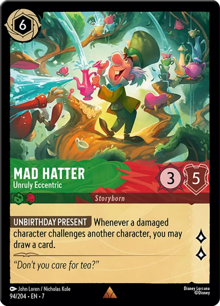 Mad Hatter - Unruly Eccentric - foil