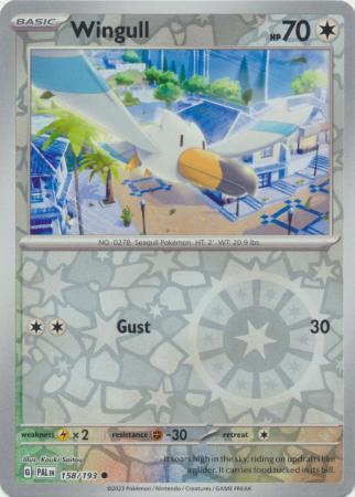 Wingull (PAL 158) - REVERSE HOLO