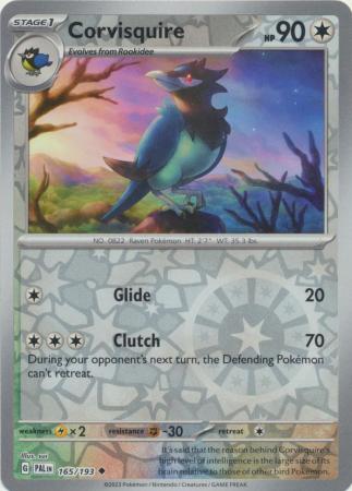 Corvisquire (PAL 165) - REVERSE HOLO