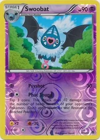 Swoobat (EPO 37) - REVERSE HOLO - GOOD