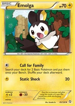 Emolga (DRX 45) - GOOD