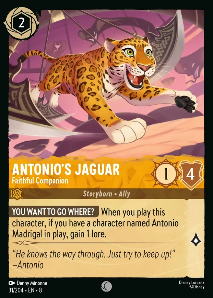 Antonio's Jaguar - Faithful Companion - foil