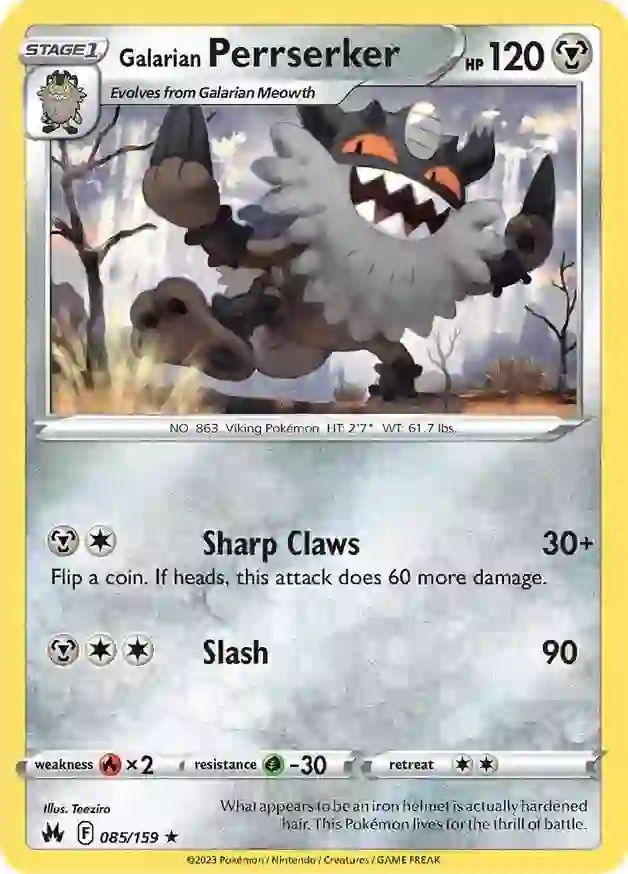 Galarian Perrserker (CRZ 085)