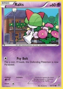 Ralts (PLS 59) - EXCELLENT