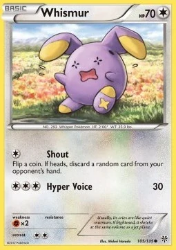 Whismur (PLS 105) - GOOD