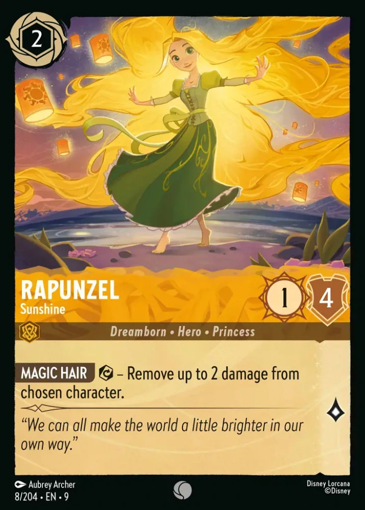 Rapunzel - Sunshine - foil