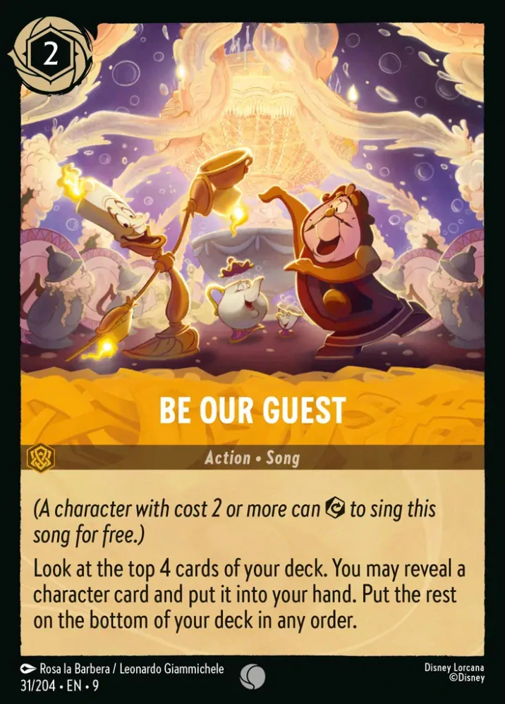 Be Our Guest - foil