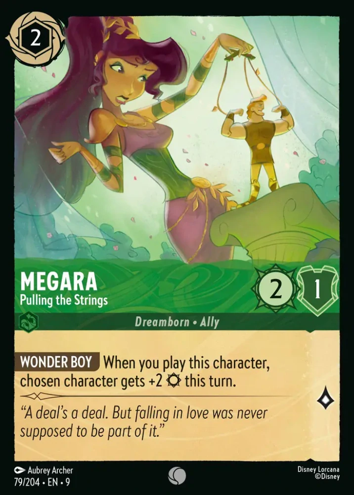 Megara - Pulling the Strings - foil