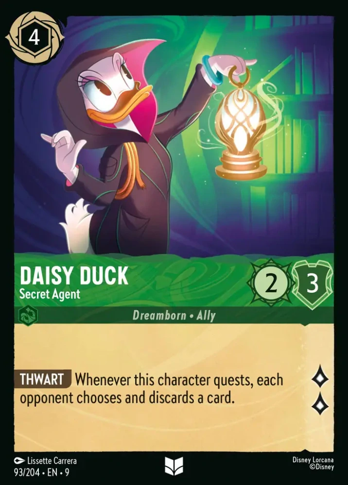 Daisy Duck - Secret Agent - foil