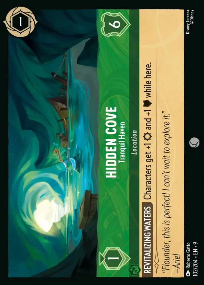 Hidden Cove - Tranquil Haven - foil