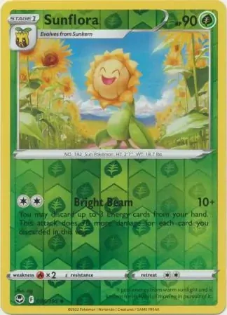 Sunflora (SIT 006) - REVERSE HOLO