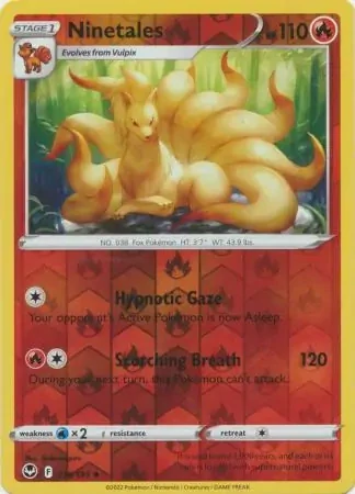 Ninetales (SIT 018) - REVERSE HOLO