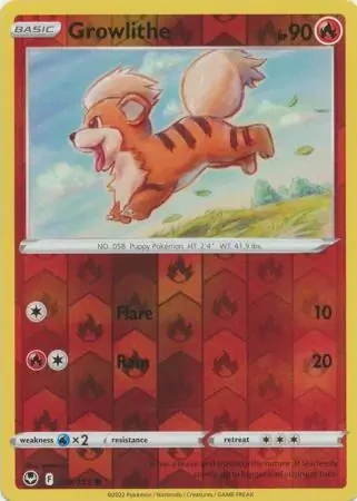 Growlithe (SIT 019) - REVERSE HOLO