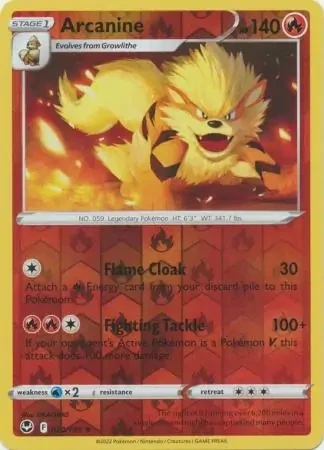 Arcanine (SIT 020) - REVERSE HOLO