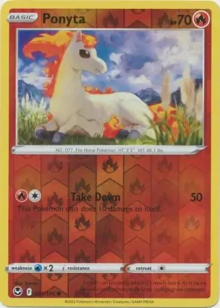 Ponyta (SIT 021) - REVERSE HOLO