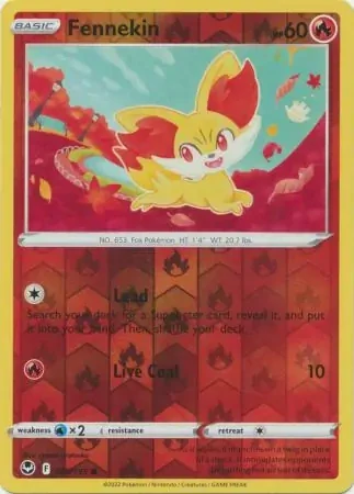 Fennekin (SIT 025) - REVERSE HOLO