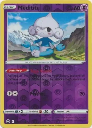 Meditite (SIT 072) - REVERSE HOLO