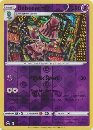 Beheeyem (SIT 080) - REVERSE HOLO